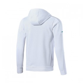 Real Madrid Hooded Trainingsjacke 2017-18 Weiß